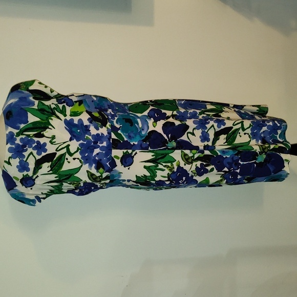 Lauren Ralph Lauren faux wrap dress. Size 16 Beautiful colors. - Picture 2 of 10